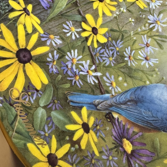 The Lenox Four Seasons Collector’s Plate Birds - Picture 9 of 9